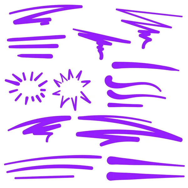 Фиолетовый Сухарь Векторным Рисунком — стоковый вектор
