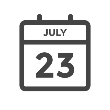 23 Temmuz Takvim Günü ya da Tarih ve Randevu Tarihi