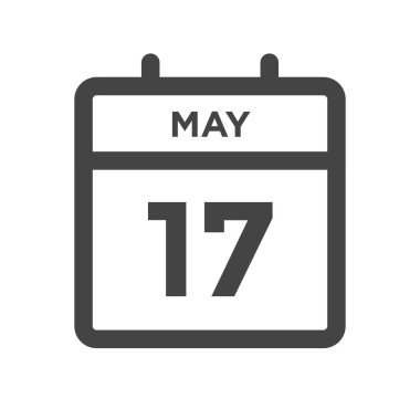17 Mayıs Takvim Günü veya Tarih ve Randevu Tarihi