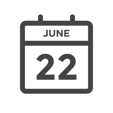 22 Haziran Takvim Günü ya da Tarih ve Randevu Tarihi