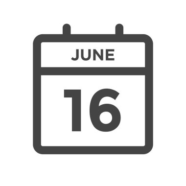 16 Haziran Takvim Günü ya da Tarih ve Randevu Tarihi