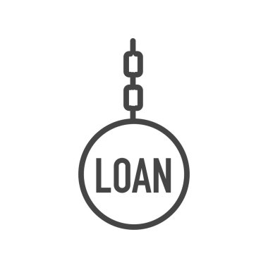 Öğrenci Kredisi Bağışlama Simgesi w Borç Yükü Resimleri