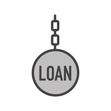 Öğrenci Kredisi Bağışlama Simgesi w Borç Yükü Resimleri