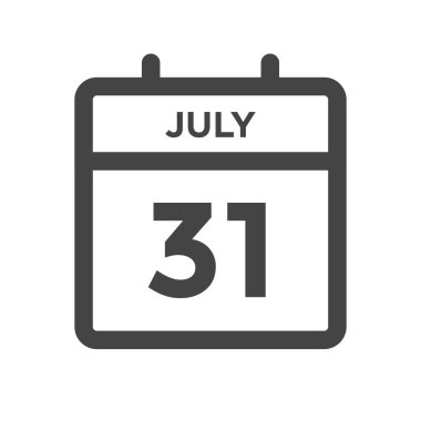 31 Temmuz Takvim Günü Tarih ve Randevu Tarihi