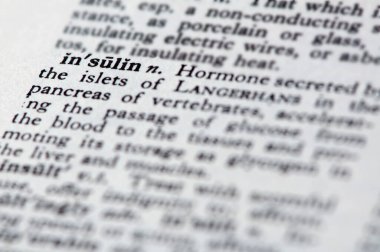 İnsülin kelimesine odaklan.