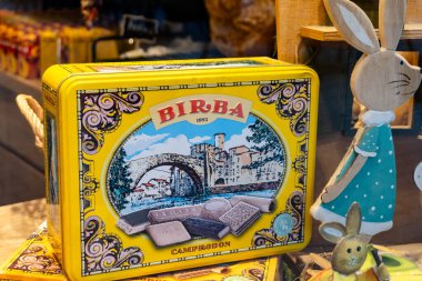 Barselona, Espaa-30 de Marzo de 2024. Birba es una marca de bisküvi, creada por Lloren Birba i Cordom en 1910 en Camprodon, Espaa