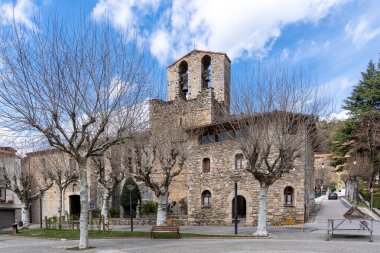 Sant Lloren de Guardiola de Bergued Kilisesi, İspanya.