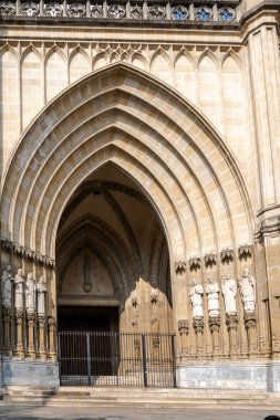 Mara Inmaculada Katedrali veya Yeni Katedral Vitoria-Gasteiz 'deki en önemli neo-gotik binadır...