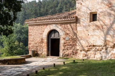 San Millan de la Cogolla 'daki Suso Manastırı, La Rioja, İspanya - UNESCO Dünya Mirası Bölgesi