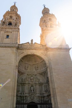 Aziz Maria de la Redonda Logroño co katedral. Rioja, Spain