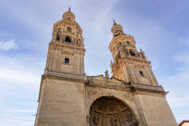 Aziz Maria de la Redonda Logroño co katedral. Rioja, Spain