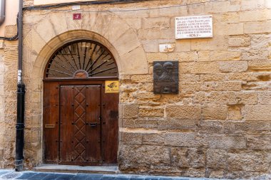 Logroo, İspanya-22 Ağustos 2024. Juan Jos ve Fausto Delhuyar y Lubice 'nin doğum yeri. Tungsten, Logroo, İspanya' yı izole etmeyi başardılar.