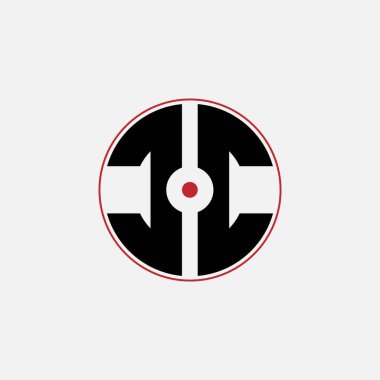 328 harfli logo şekli geometrik matematik eğitim dairesi elips elips silah hedefi negatif C alanı