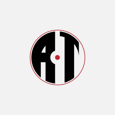 351 harfli logo şekli geometrik matematik eğitim dairesi elips elips silah hedefi negatif alan A T