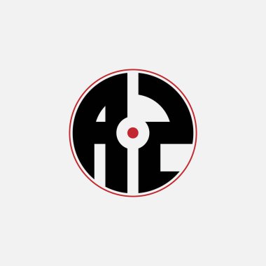 355 harfli logo şekli geometrik matematik eğitim dairesi elips elips silah hedefi negatif alan A Z