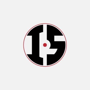 466 harfli logo geometrik matematik eğitim dairesi elips elips silah hedefi negatif uzay I S