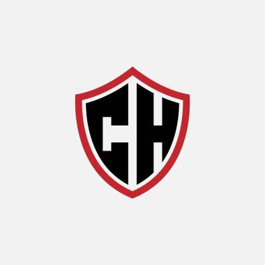 613 SHIELD logosu harf alfabesi eğitici öğrenme C H
