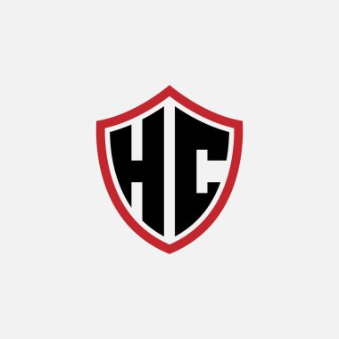 675 SHIELD logosu harf alfabesi eğitici öğrenme H C