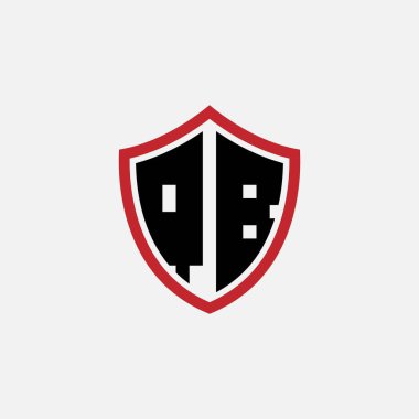 741 SHIELD logosu harf alfabesi eğitici öğrenme Q B