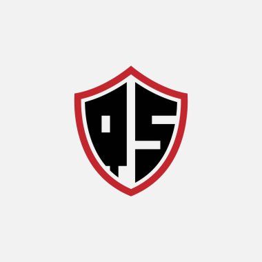 753 SHIELD logosu harf alfabesi eğitici Q S öğrenimi