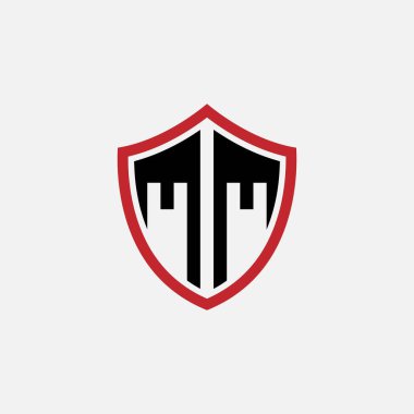 842 SHIELD logosu harf alfabesi eğitici öğrenim M M M