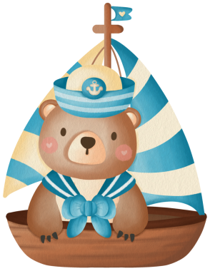 Şirin Denizci Oyuncak Ayı Denizci Bebek Duşu Deniz Macerası Tırmanışı