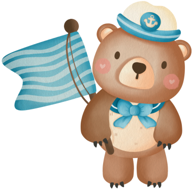 Şirin Denizci Oyuncak Ayı Denizci Bebek Duşu Deniz Macerası Tırmanışı