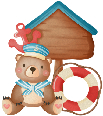 Şirin Denizci Oyuncak Ayı Denizci Bebek Duşu Deniz Macerası Tırmanışı