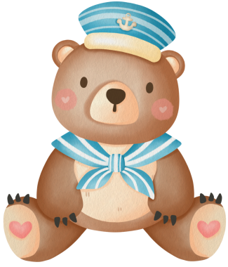 Şirin Denizci Oyuncak Ayı Denizci Bebek Duşu Deniz Macerası Tırmanışı