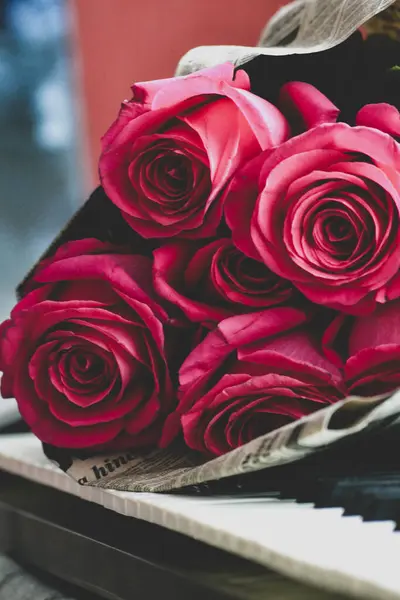 Hediyedeki güzel güller