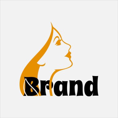 6 güzellik logosu kuaför salonu alfabesi