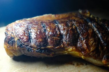 Biftek keto gastronomik diyet olarak eti çalıyor. 