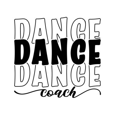 Dans Koçu vektör tasarımı dans hocaları veya stüdyo markalaşması için mükemmeldir, Illustrator 'da düzenlenebilir ve baskı veya dijital kullanım için idealdir..