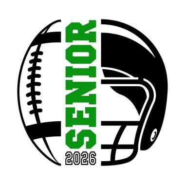 Futbol Üst Düzey 2026 Tişört tasarımı için vektör, Spor Özelleştirme ve lise futbol takımları için düzenlenebilir dosya