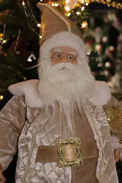 Santa Claus Adornos Navidad — Foto de Stock