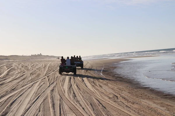 Natural Beach Sand Beberibe Cear Brazílie — Stock fotografie