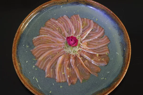 Suzuzuri Sushi Japansk Mat Lax — Stockfoto