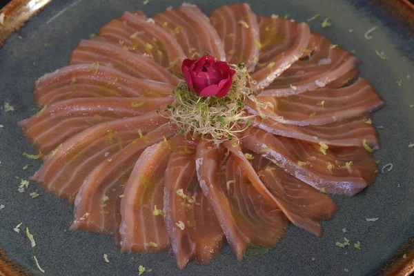 Suzuzuri Sushi Japans Eten Zalm — Stockfoto