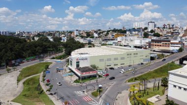 Betim Şehir Merkezi Minas Gerais Brezilya 'nın Hava Görüntüleri