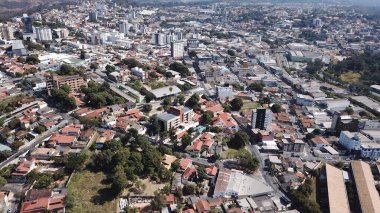 Betim Şehir Merkezi Minas Gerais Brezilya 'nın Hava Görüntüleri