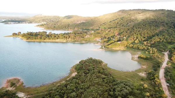 Aerial Images of Betim Minas Gerais Lagoa Varzea das Flores