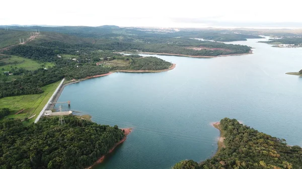 Aerial Images of Betim Minas Gerais Lagoa Varzea das Flores