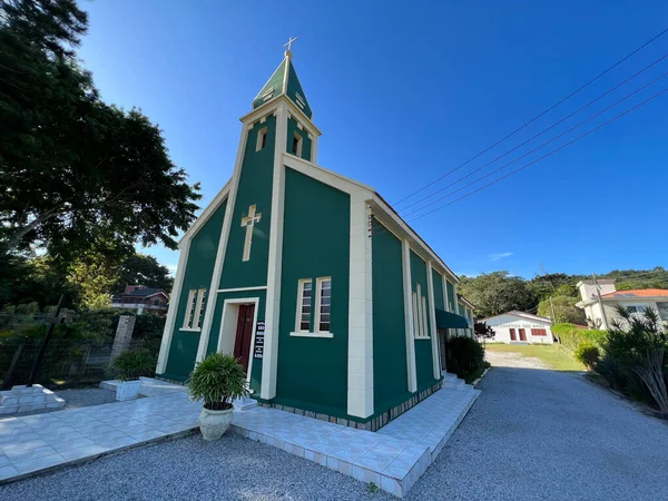ヴァルゲム グランデ フロリアナポリスの小さな教会 — ストック写真