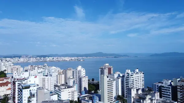 Beira Mar Norte Florianpolis Centro Ciudad — Foto de Stock