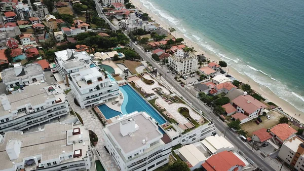 Florianpolis Brezilya 'da Praia dos Ingleses' in Hava Görüntüleri