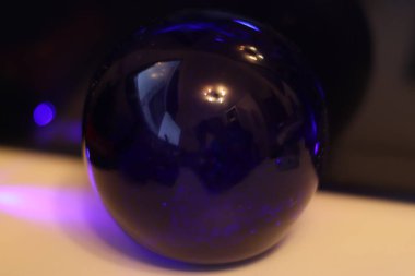 Mavi Kristal Top Doğal Taş Arkaplan DokusuName