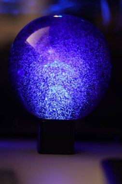 Mavi Kristal Top Doğal Taş Arkaplan DokusuName