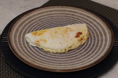 Crepioca Tapioca ile Yumurta ve Dolgu Tabağı