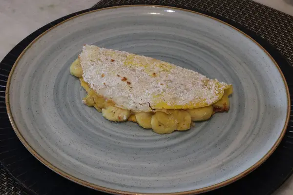 Crepioca Tapioca ile Yumurta ve Dolgu Tabağı