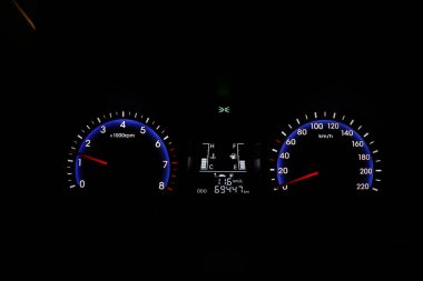 Araç Kontrol Paneli Hızölçer Işıkları